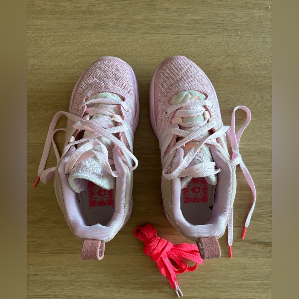 NIKE KD 15 NRG Low Basketball Shoes Mens Size 7Aunt Pearl Pink - Picture 9 of 10